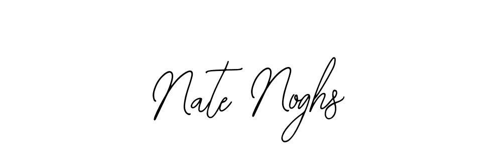 Similarly Bearetta-2O07w is the best handwritten signature design. Signature creator online .You can use it as an online autograph creator for name Nate Noghs. Nate Noghs signature style 12 images and pictures png