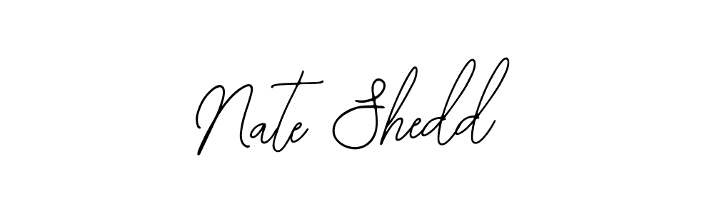 Make a beautiful signature design for name Nate Shedd. With this signature (Bearetta-2O07w) style, you can create a handwritten signature for free. Nate Shedd signature style 12 images and pictures png