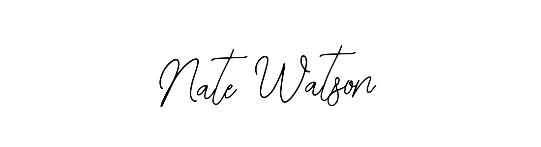 The best way (Bearetta-2O07w) to make a short signature is to pick only two or three words in your name. The name Nate Watson include a total of six letters. For converting this name. Nate Watson signature style 12 images and pictures png