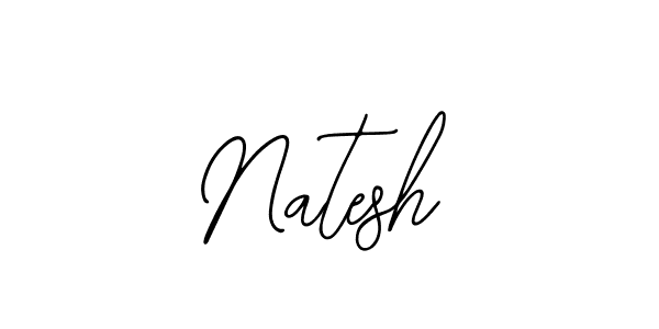 Create a beautiful signature design for name Natesh. With this signature (Bearetta-2O07w) fonts, you can make a handwritten signature for free. Natesh signature style 12 images and pictures png