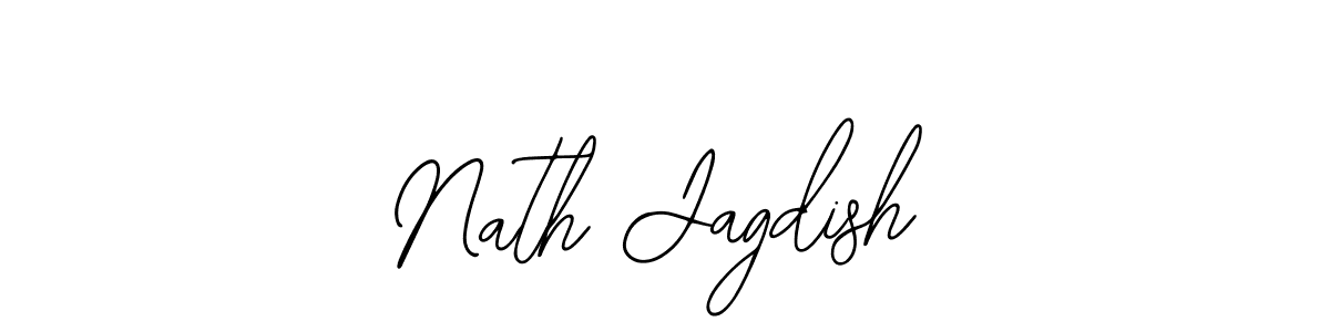 Use a signature maker to create a handwritten signature online. With this signature software, you can design (Bearetta-2O07w) your own signature for name Nath Jagdish. Nath Jagdish signature style 12 images and pictures png