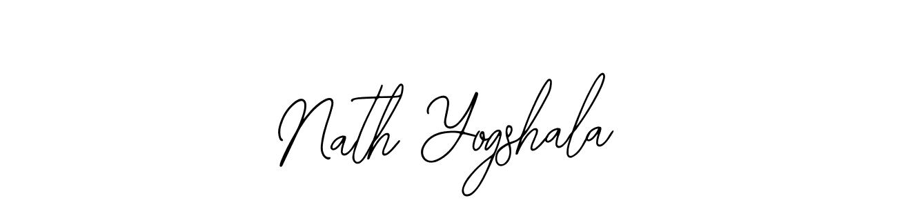 Create a beautiful signature design for name Nath Yogshala. With this signature (Bearetta-2O07w) fonts, you can make a handwritten signature for free. Nath Yogshala signature style 12 images and pictures png