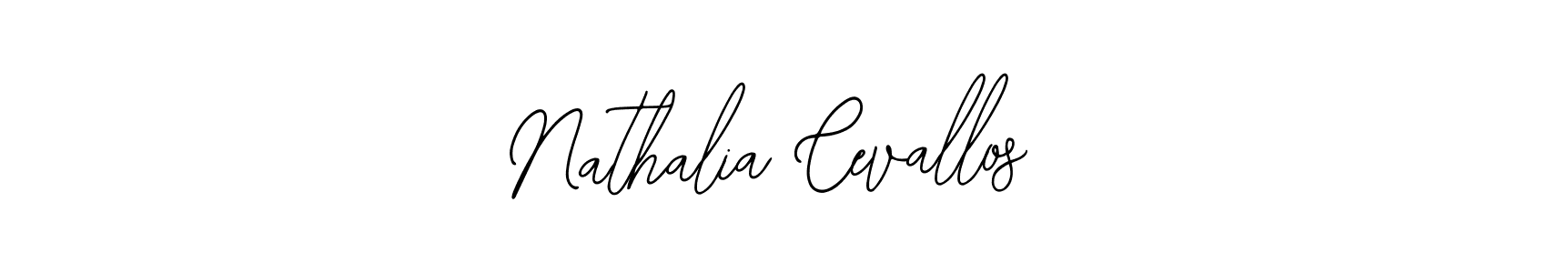 Make a short Nathalia Cevallos signature style. Manage your documents anywhere anytime using Bearetta-2O07w. Create and add eSignatures, submit forms, share and send files easily. Nathalia Cevallos signature style 12 images and pictures png