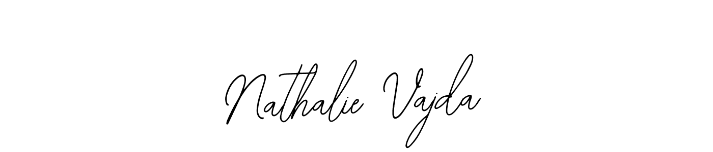 The best way (Bearetta-2O07w) to make a short signature is to pick only two or three words in your name. The name Nathalie Vajda include a total of six letters. For converting this name. Nathalie Vajda signature style 12 images and pictures png