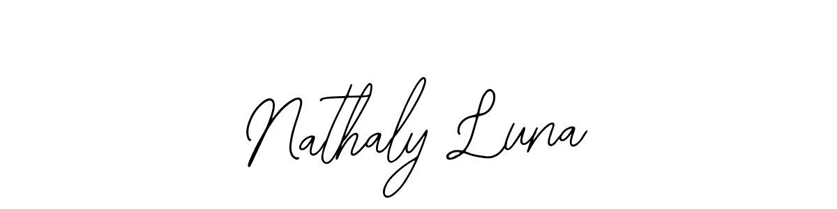 How to make Nathaly Luna signature? Bearetta-2O07w is a professional autograph style. Create handwritten signature for Nathaly Luna name. Nathaly Luna signature style 12 images and pictures png