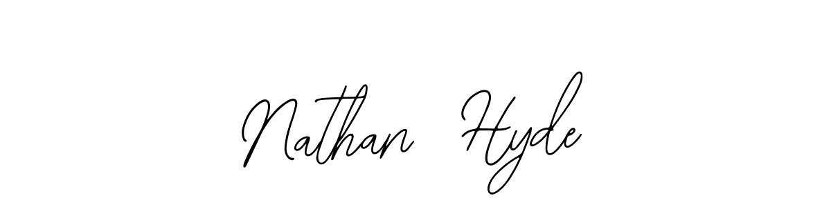 Design your own signature with our free online signature maker. With this signature software, you can create a handwritten (Bearetta-2O07w) signature for name Nathan  Hyde. Nathan  Hyde signature style 12 images and pictures png