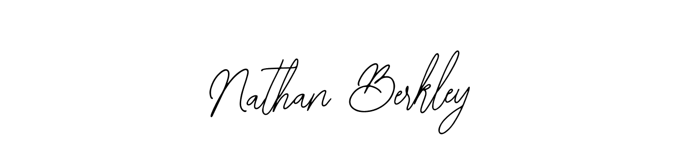 Also You can easily find your signature by using the search form. We will create Nathan Berkley name handwritten signature images for you free of cost using Bearetta-2O07w sign style. Nathan Berkley signature style 12 images and pictures png
