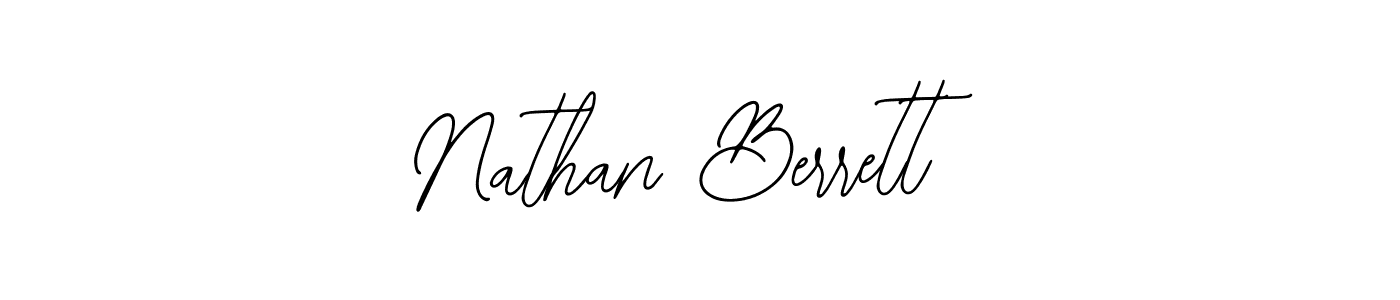 Similarly Bearetta-2O07w is the best handwritten signature design. Signature creator online .You can use it as an online autograph creator for name Nathan Berrett. Nathan Berrett signature style 12 images and pictures png