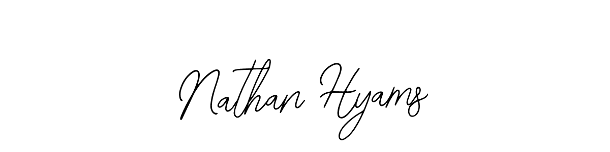 Best and Professional Signature Style for Nathan Hyams. Bearetta-2O07w Best Signature Style Collection. Nathan Hyams signature style 12 images and pictures png