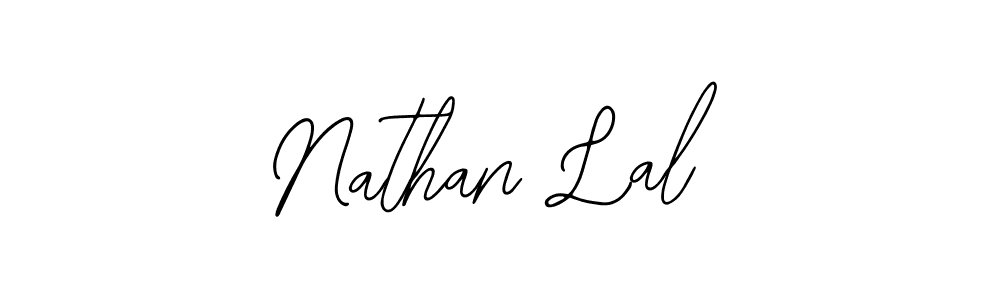 Use a signature maker to create a handwritten signature online. With this signature software, you can design (Bearetta-2O07w) your own signature for name Nathan Lal. Nathan Lal signature style 12 images and pictures png