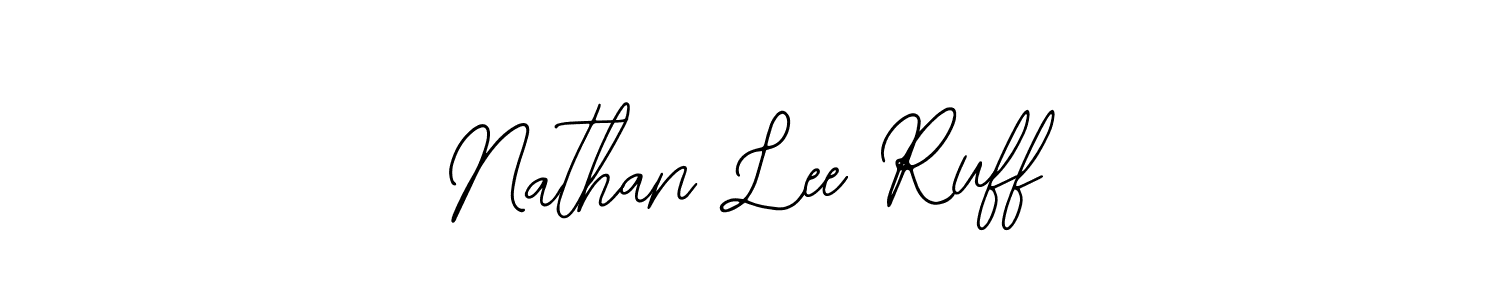 How to make Nathan Lee Ruff name signature. Use Bearetta-2O07w style for creating short signs online. This is the latest handwritten sign. Nathan Lee Ruff signature style 12 images and pictures png