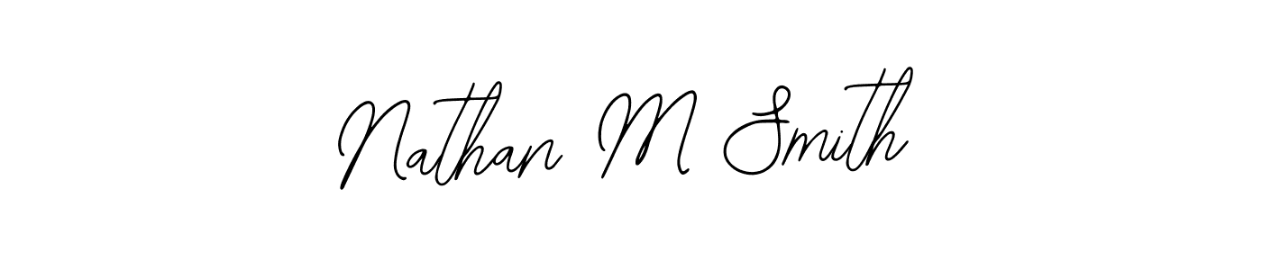 if you are searching for the best signature style for your name Nathan M Smith. so please give up your signature search. here we have designed multiple signature styles  using Bearetta-2O07w. Nathan M Smith signature style 12 images and pictures png