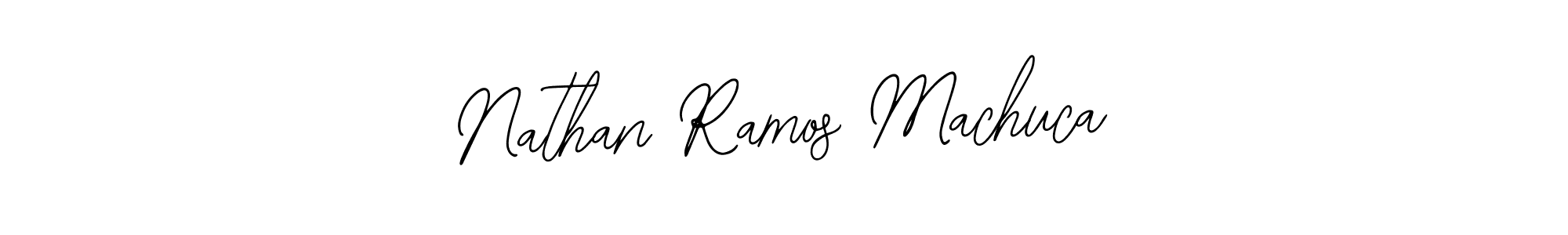 Similarly Bearetta-2O07w is the best handwritten signature design. Signature creator online .You can use it as an online autograph creator for name Nathan Ramos Machuca. Nathan Ramos Machuca signature style 12 images and pictures png
