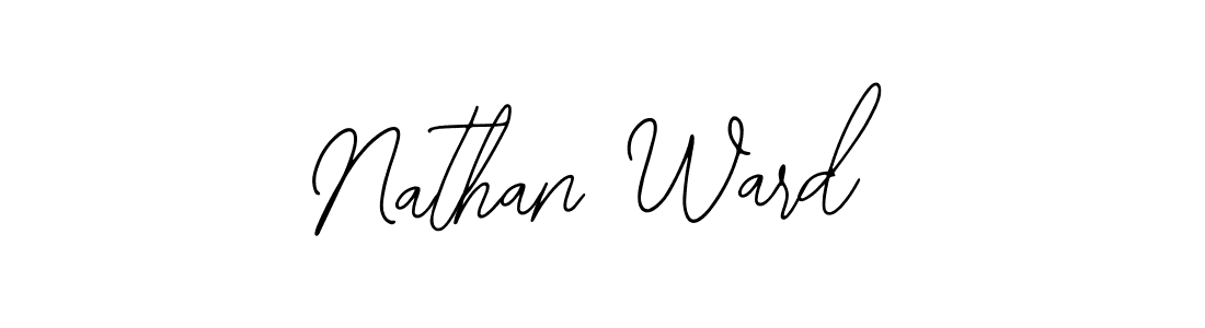 Use a signature maker to create a handwritten signature online. With this signature software, you can design (Bearetta-2O07w) your own signature for name Nathan Ward. Nathan Ward signature style 12 images and pictures png