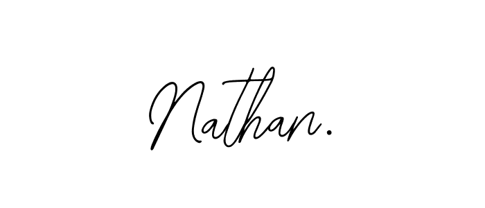 Make a beautiful signature design for name Nathan.. Use this online signature maker to create a handwritten signature for free. Nathan. signature style 12 images and pictures png