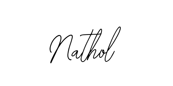 Nathol stylish signature style. Best Handwritten Sign (Bearetta-2O07w) for my name. Handwritten Signature Collection Ideas for my name Nathol. Nathol signature style 12 images and pictures png