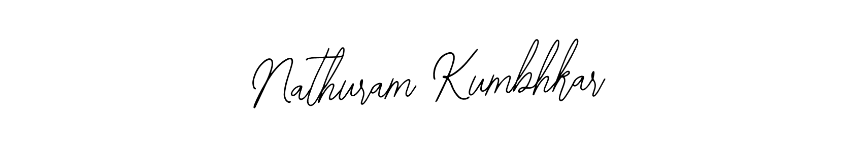 Nathuram Kumbhkar stylish signature style. Best Handwritten Sign (Bearetta-2O07w) for my name. Handwritten Signature Collection Ideas for my name Nathuram Kumbhkar. Nathuram Kumbhkar signature style 12 images and pictures png