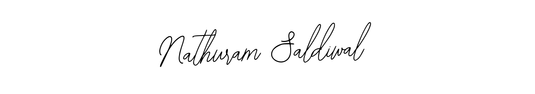 Also we have Nathuram Saldiwal name is the best signature style. Create professional handwritten signature collection using Bearetta-2O07w autograph style. Nathuram Saldiwal signature style 12 images and pictures png