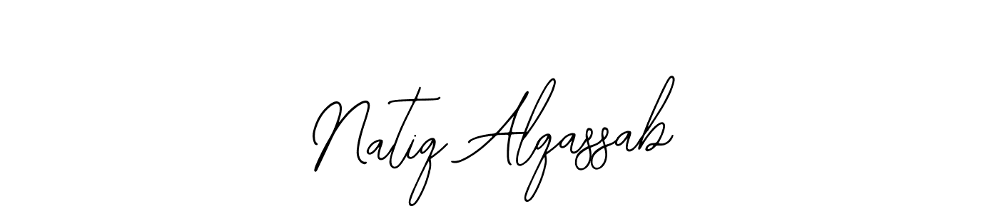 Design your own signature with our free online signature maker. With this signature software, you can create a handwritten (Bearetta-2O07w) signature for name Natiq Alqassab. Natiq Alqassab signature style 12 images and pictures png