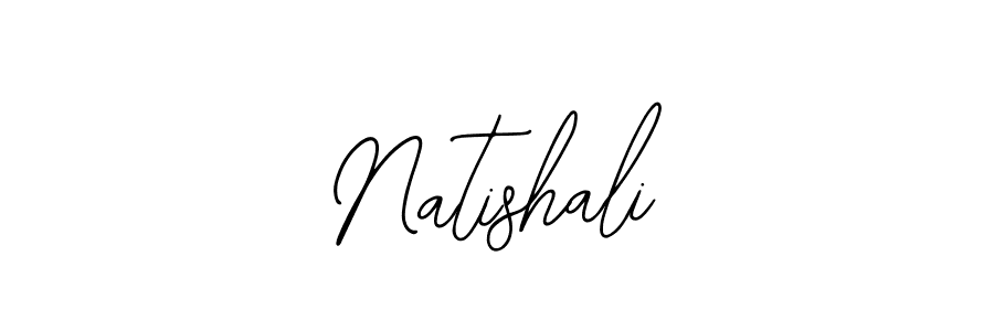 You should practise on your own different ways (Bearetta-2O07w) to write your name (Natishali) in signature. don't let someone else do it for you. Natishali signature style 12 images and pictures png
