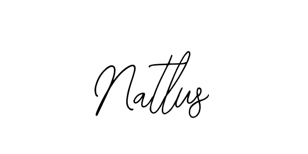 if you are searching for the best signature style for your name Natlus. so please give up your signature search. here we have designed multiple signature styles  using Bearetta-2O07w. Natlus signature style 12 images and pictures png