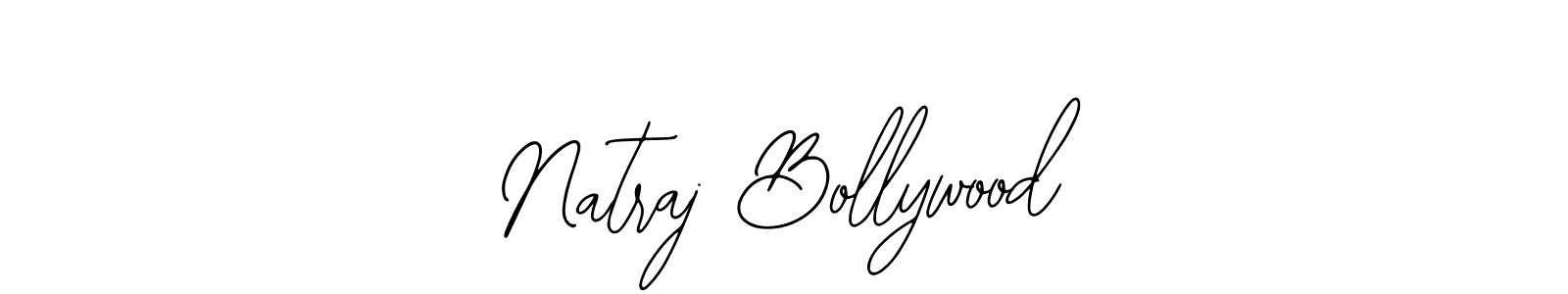 How to make Natraj Bollywood name signature. Use Bearetta-2O07w style for creating short signs online. This is the latest handwritten sign. Natraj Bollywood signature style 12 images and pictures png