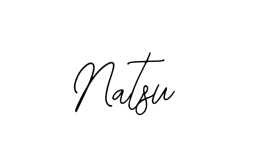 How to make Natsu name signature. Use Bearetta-2O07w style for creating short signs online. This is the latest handwritten sign. Natsu signature style 12 images and pictures png