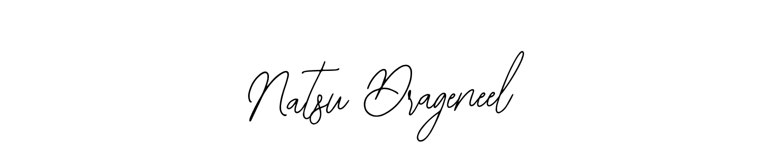 How to make Natsu Drageneel name signature. Use Bearetta-2O07w style for creating short signs online. This is the latest handwritten sign. Natsu Drageneel signature style 12 images and pictures png