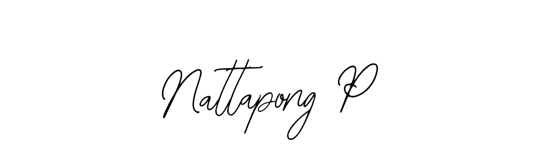 How to Draw Nattapong P signature style? Bearetta-2O07w is a latest design signature styles for name Nattapong P. Nattapong P signature style 12 images and pictures png