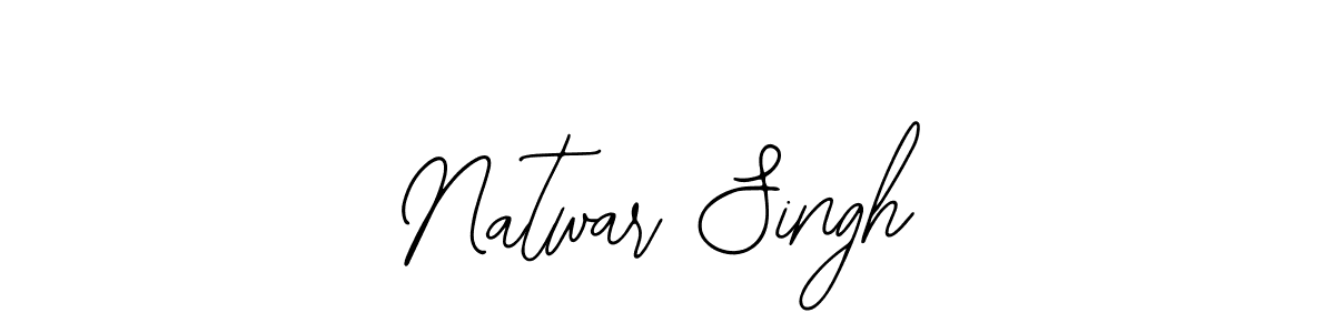 Also we have Natwar Singh name is the best signature style. Create professional handwritten signature collection using Bearetta-2O07w autograph style. Natwar Singh signature style 12 images and pictures png