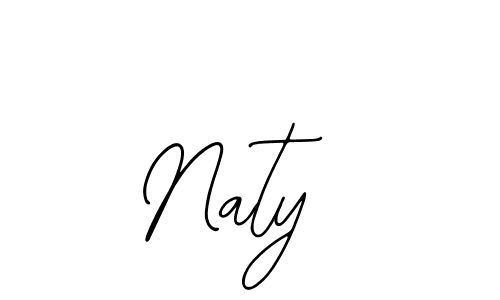 Make a beautiful signature design for name Naty . With this signature (Bearetta-2O07w) style, you can create a handwritten signature for free. Naty  signature style 12 images and pictures png