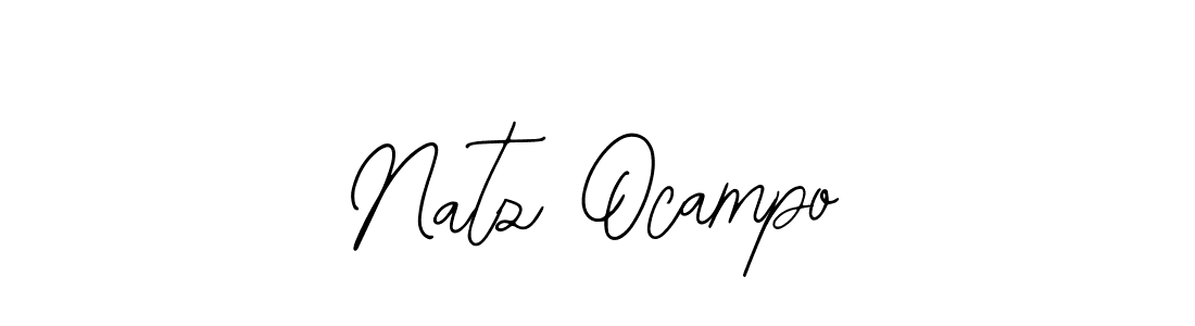 Make a beautiful signature design for name Natz Ocampo. Use this online signature maker to create a handwritten signature for free. Natz Ocampo signature style 12 images and pictures png