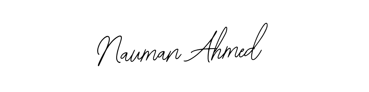 Make a beautiful signature design for name Nauman Ahmed. With this signature (Bearetta-2O07w) style, you can create a handwritten signature for free. Nauman Ahmed signature style 12 images and pictures png