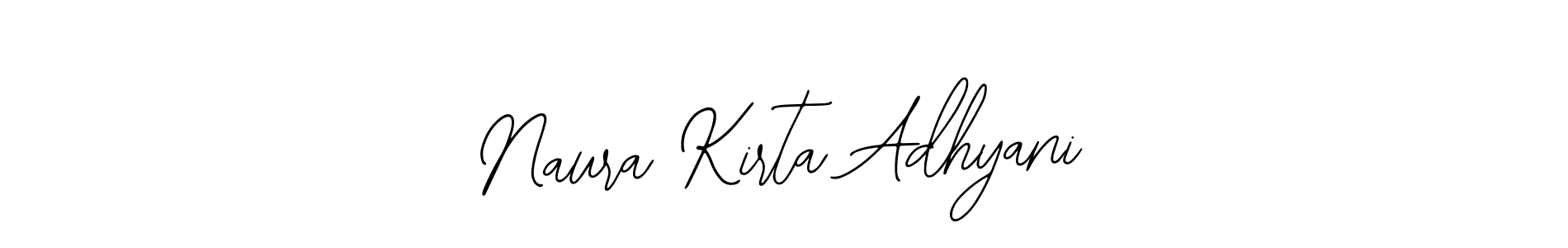 This is the best signature style for the Naura Kirta Adhyani name. Also you like these signature font (Bearetta-2O07w). Mix name signature. Naura Kirta Adhyani signature style 12 images and pictures png