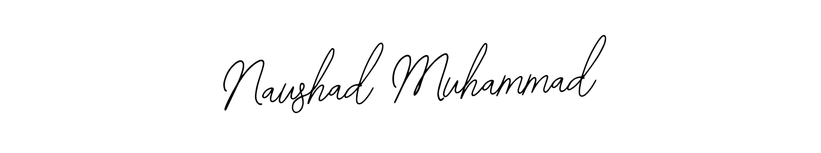 Use a signature maker to create a handwritten signature online. With this signature software, you can design (Bearetta-2O07w) your own signature for name Naushad Muhammad. Naushad Muhammad signature style 12 images and pictures png