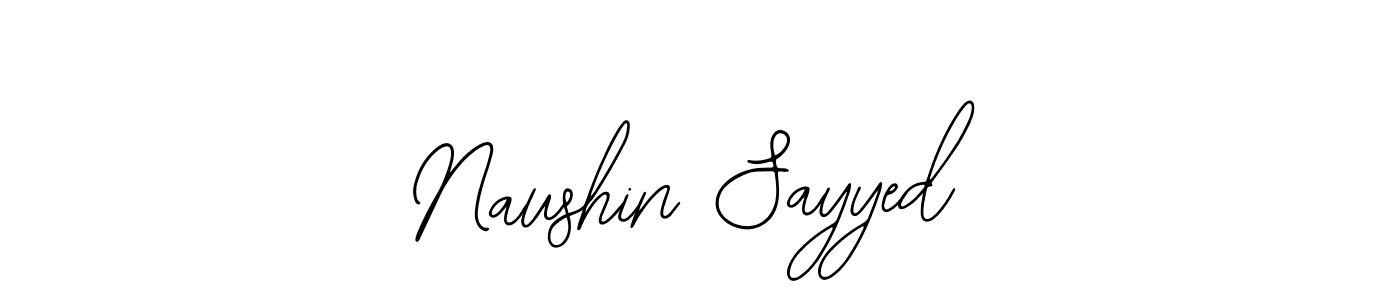 You can use this online signature creator to create a handwritten signature for the name Naushin Sayyed. This is the best online autograph maker. Naushin Sayyed signature style 12 images and pictures png