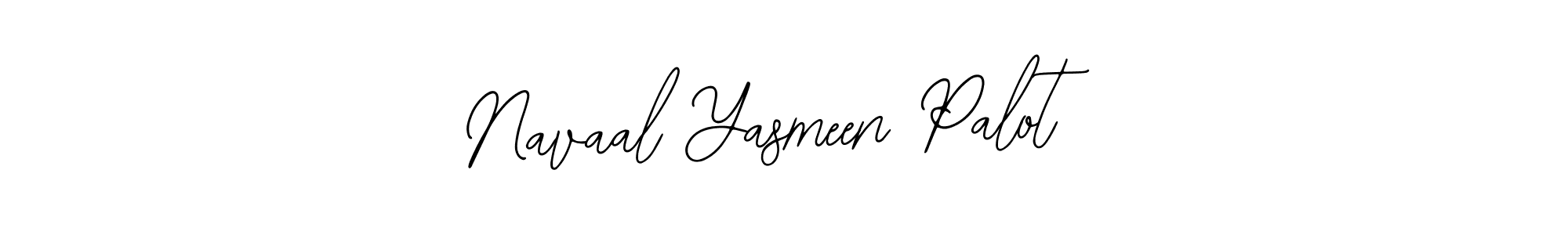 Navaal Yasmeen Palot stylish signature style. Best Handwritten Sign (Bearetta-2O07w) for my name. Handwritten Signature Collection Ideas for my name Navaal Yasmeen Palot. Navaal Yasmeen Palot signature style 12 images and pictures png