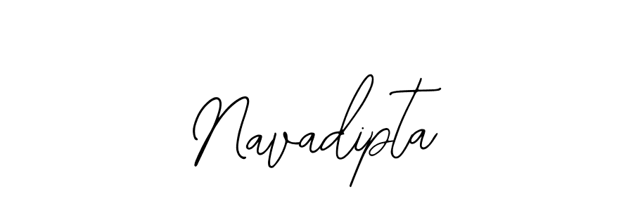 Navadipta stylish signature style. Best Handwritten Sign (Bearetta-2O07w) for my name. Handwritten Signature Collection Ideas for my name Navadipta. Navadipta signature style 12 images and pictures png