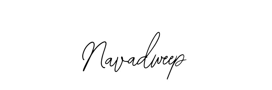 Also You can easily find your signature by using the search form. We will create Navadweep name handwritten signature images for you free of cost using Bearetta-2O07w sign style. Navadweep signature style 12 images and pictures png