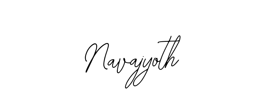 You should practise on your own different ways (Bearetta-2O07w) to write your name (Navajyoth) in signature. don't let someone else do it for you. Navajyoth signature style 12 images and pictures png