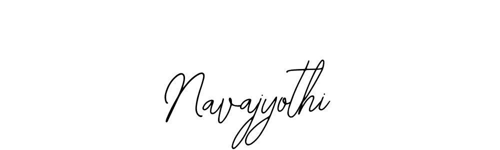 Use a signature maker to create a handwritten signature online. With this signature software, you can design (Bearetta-2O07w) your own signature for name Navajyothi. Navajyothi signature style 12 images and pictures png