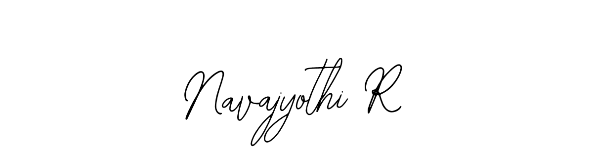 Create a beautiful signature design for name Navajyothi R. With this signature (Bearetta-2O07w) fonts, you can make a handwritten signature for free. Navajyothi R signature style 12 images and pictures png