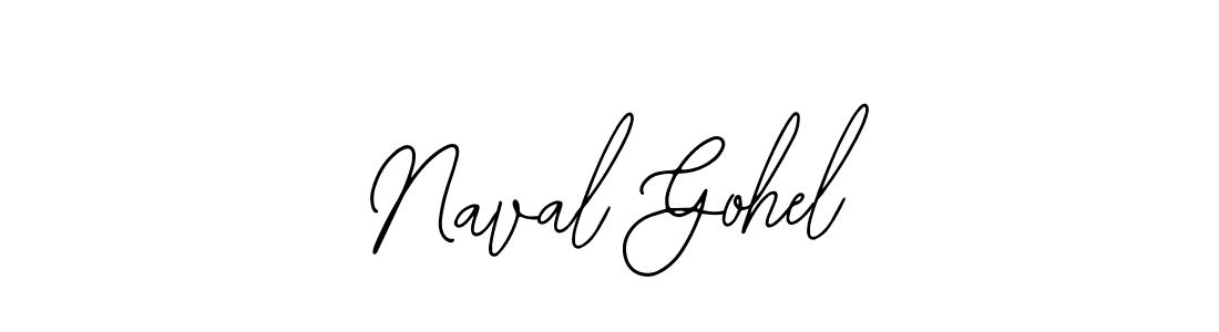 Use a signature maker to create a handwritten signature online. With this signature software, you can design (Bearetta-2O07w) your own signature for name Naval Gohel. Naval Gohel signature style 12 images and pictures png