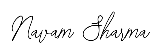 Get inspired by this graceful Bearetta-2O07w signature style for name Navam Sharma. Smooth loops and balanced proportions for everyday use. Navam Sharma signature style 12 images and pictures png