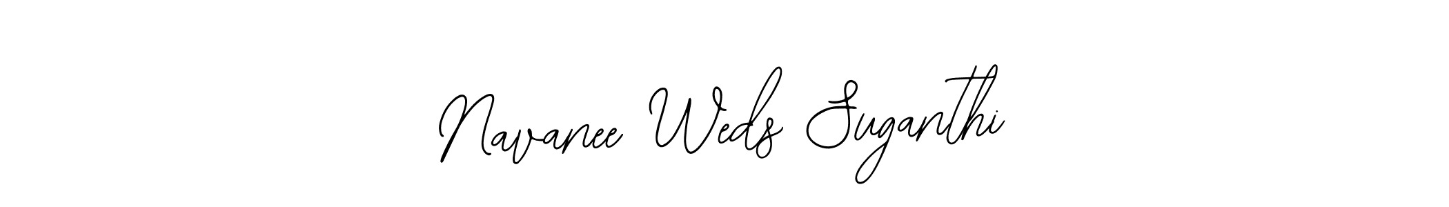 Make a short Navanee Weds Suganthi signature style. Manage your documents anywhere anytime using Bearetta-2O07w. Create and add eSignatures, submit forms, share and send files easily. Navanee Weds Suganthi signature style 12 images and pictures png