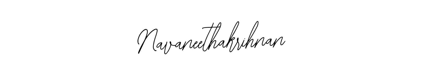 Use a signature maker to create a handwritten signature online. With this signature software, you can design (Bearetta-2O07w) your own signature for name Navaneethakrihnan. Navaneethakrihnan signature style 12 images and pictures png