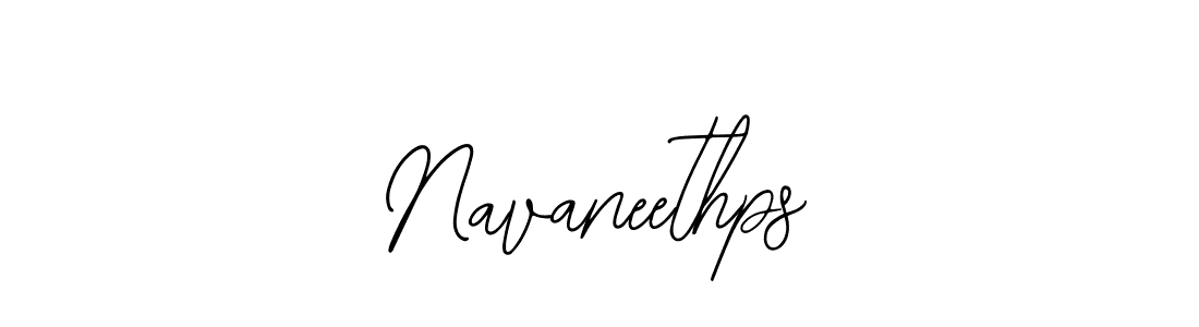 Design your own signature with our free online signature maker. With this signature software, you can create a handwritten (Bearetta-2O07w) signature for name Navaneethps. Navaneethps signature style 12 images and pictures png