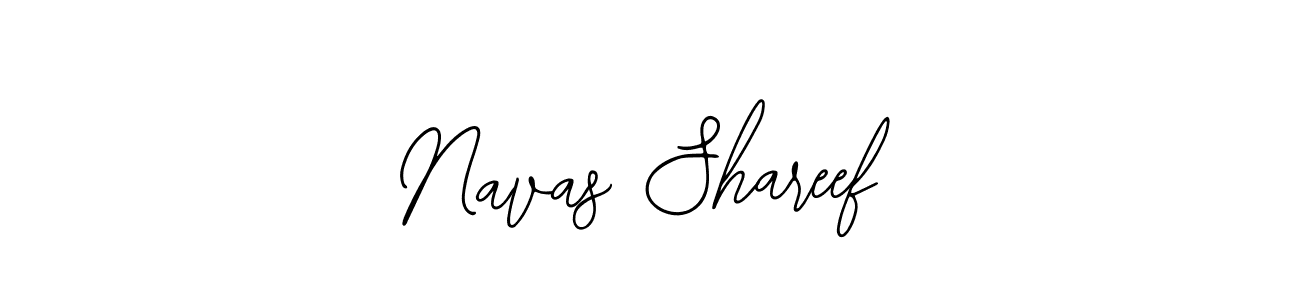 How to Draw Navas Shareef signature style? Bearetta-2O07w is a latest design signature styles for name Navas Shareef. Navas Shareef signature style 12 images and pictures png