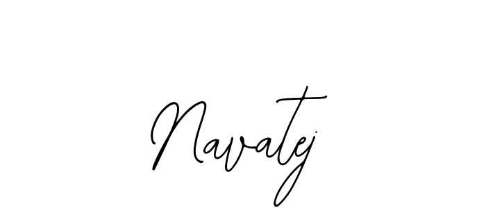 How to make Navatej name signature. Use Bearetta-2O07w style for creating short signs online. This is the latest handwritten sign. Navatej signature style 12 images and pictures png