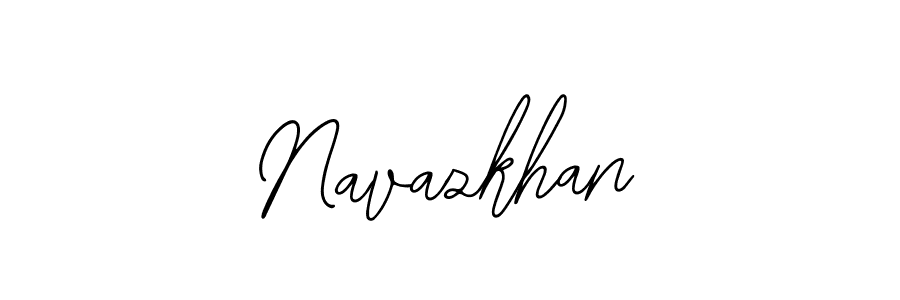 Make a beautiful signature design for name Navazkhan. With this signature (Bearetta-2O07w) style, you can create a handwritten signature for free. Navazkhan signature style 12 images and pictures png
